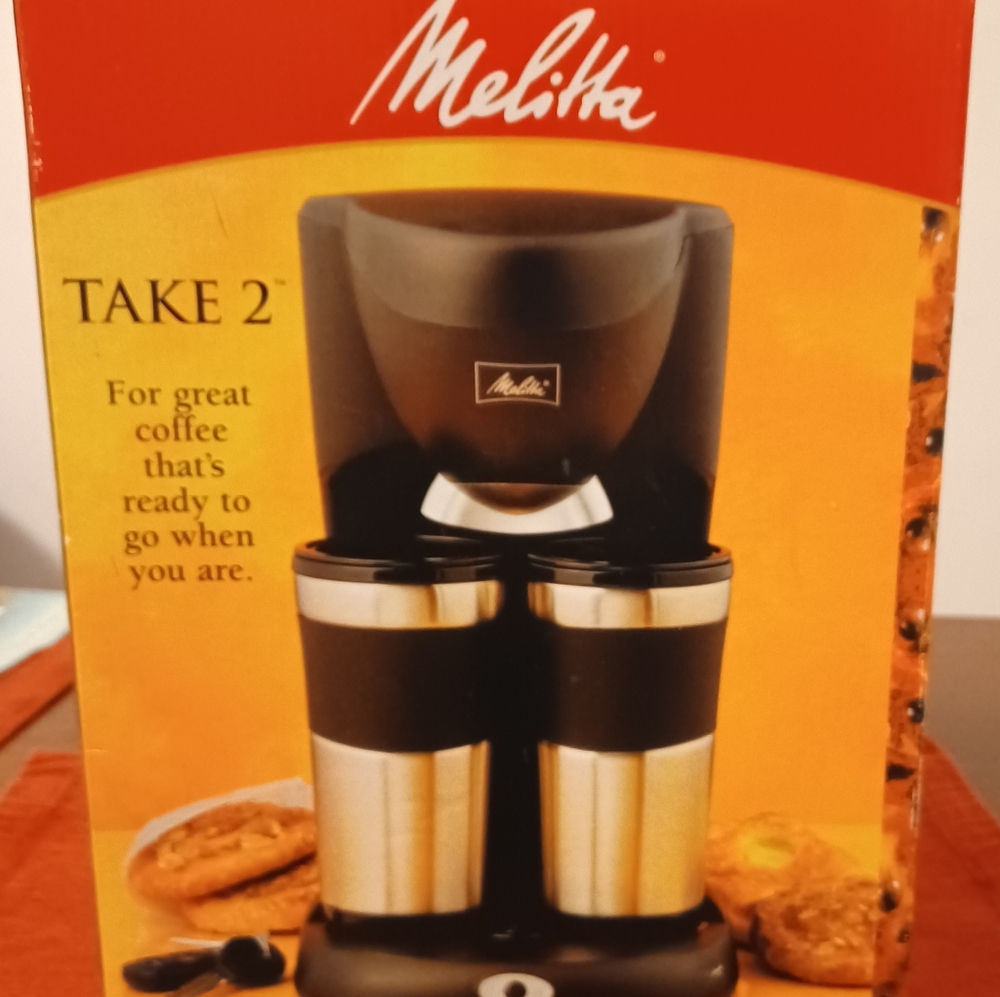 Melitta Take 2 - travel coffe mug set